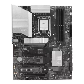 Placa base MSI PRO B860-P — Intel B860, LGA 1851, ATX, DDR5, 4 DIMM, 3×M.2, 5Gb LAN, HDMI 2.1
