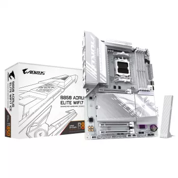 Placa base GIGABYTE B850 AORUS ELITE WIFI7 ICE, B850, AM5, ATX