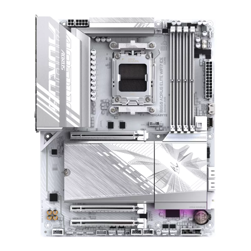 Placa base GIGABYTE B850 AORUS ELITE WIFI7 ICE, B850, AM5, ATX