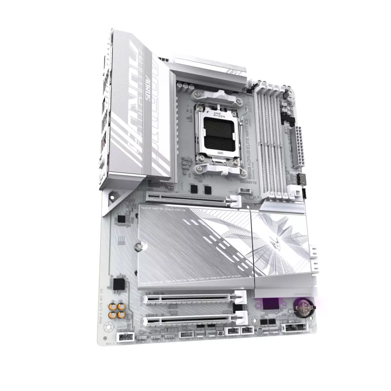 Placa base GIGABYTE B850 AORUS ELITE WIFI7 ICE, B850, AM5, ATX