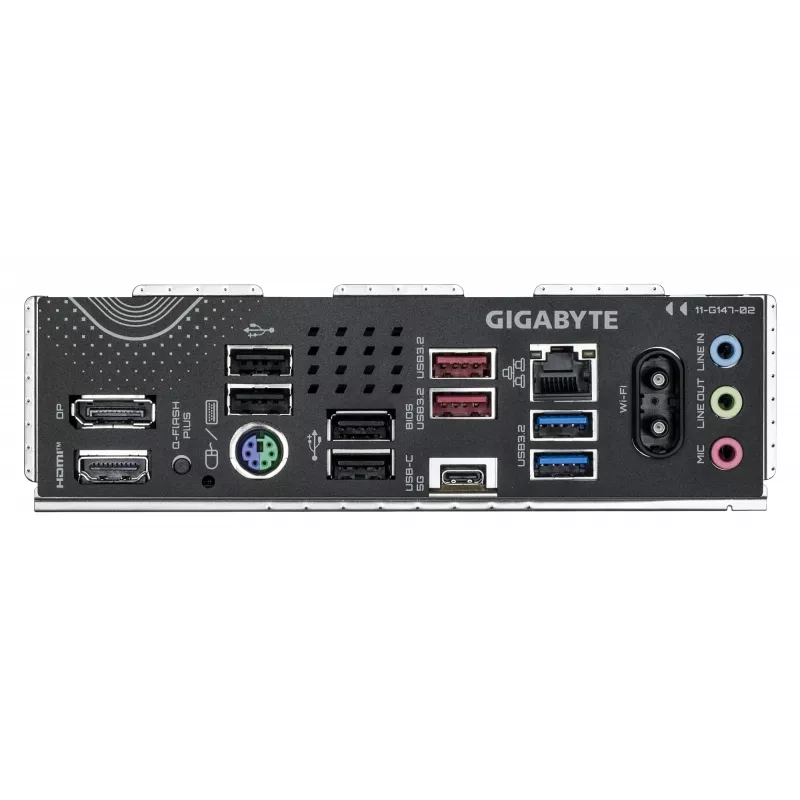 Placa base GIGABYTE B850 GAMING WIFI6, chipset AMD B850, socket AM5, ATX, 4 ranuras DDR5, Wi-Fi 6, 3x M.2, 4x SATA III
