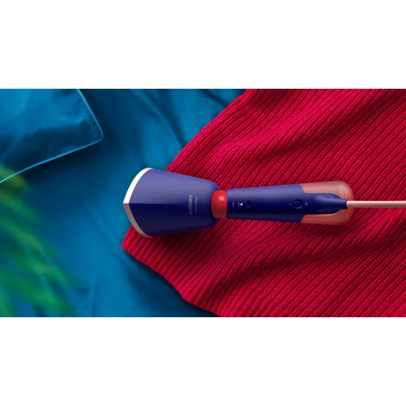 Philips 5000 series STH5030/20 vaporizador de ropa de mano, 1400 W, azul/rosa