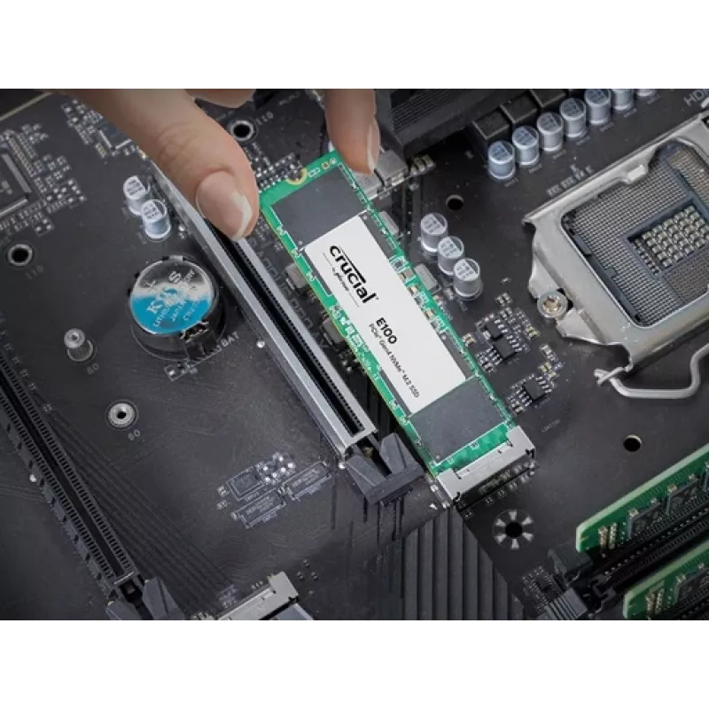 SSD MICRON / CRUCIAL - Crucial E100 - 480 GB – PCIe Gen 4 – M.2 2280