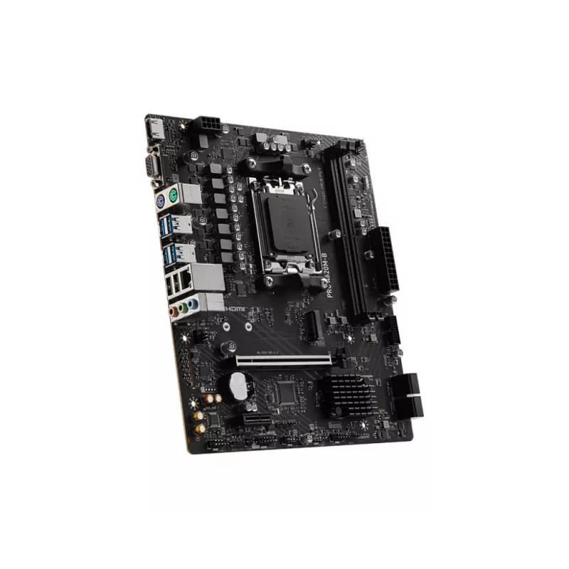 Placa base MSI PRO A620M-B, AMD A620, socket AM5, Micro ATX
