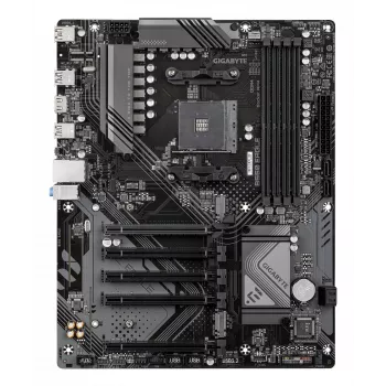 Placa base GIGABYTE B550 EAGLE - CPU AMD Ryzen 5000 G-Series, 10+3+1 fases VRM, hasta 3200 MHz DDR4, 1xPCIe 4.0 + 1xPCIe 3.0 M.2, 1GbE LAN, USB 3.2 Gen 2