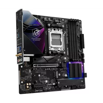 Placa base ASRock B850M Riptide WiFi AM5 AMD B850 4 X DDR5 1 X HDMI 2.1 Tmds/frl 8g 1 X DisplayPort 1.4 With DSC mATX