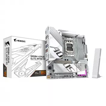 Placa base GIGABYTE B850M AORUS ELITE WIFI6E, AMD B850, socket AM5, Micro ATX