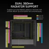 Caja Midi-Tower CORSAIR FRAME 4000D negra