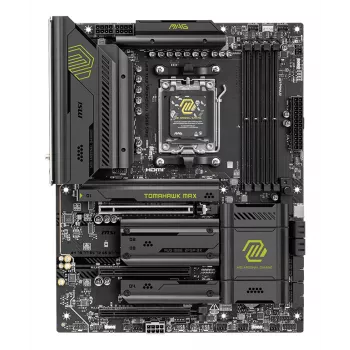 Placa base MSI MAG B850 TOMAHAWK MAX WIFI — AMD B850, socket AM5, ATX, DDR5, 4×M.2, Wi-Fi 7, 5Gb LAN, audio 7.1