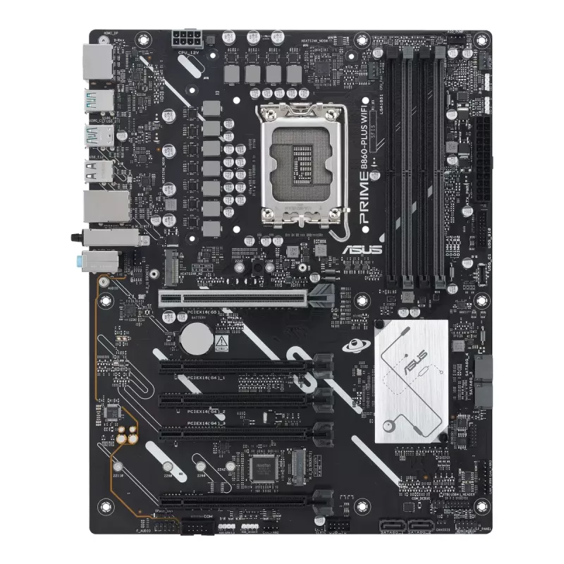 Placa base ASUS PRIME B860-PLUS WIFI — Intel B860, LGA 1851, ATX, DDR5, 4 DIMM, Wi-Fi 6E, 2.5Gb LAN, Bluetooth 5.3
