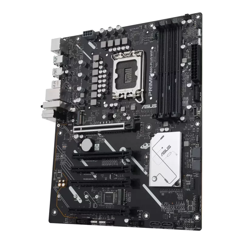 Placa base ASUS PRIME B860-PLUS WIFI — Intel B860, LGA 1851, ATX, DDR5, 4 DIMM, Wi-Fi 6E, 2.5Gb LAN, Bluetooth 5.3