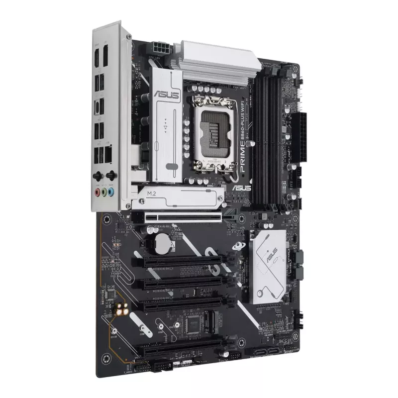 Placa base ASUS PRIME B860-PLUS WIFI — Intel B860, LGA 1851, ATX, DDR5, 4 DIMM, Wi-Fi 6E, 2.5Gb LAN, Bluetooth 5.3