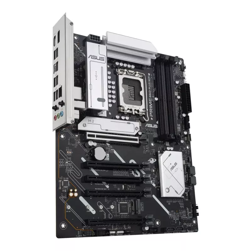 Placa base ASUS PRIME B860-PLUS WIFI — Intel B860, LGA 1851, ATX, DDR5, 4 DIMM, Wi-Fi 6E, 2.5Gb LAN, Bluetooth 5.3