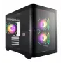 Caja FSP S380-BA Mini Tower mITX, mATX negra ARGB