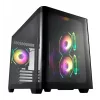 Caja FSP S380-BA Mini Tower mITX, mATX negra ARGB