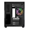 Caja FSP S380-BA Mini Tower mITX, mATX negra ARGB