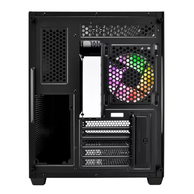Caja FSP S380-BA Mini Tower mITX, mATX negra ARGB
