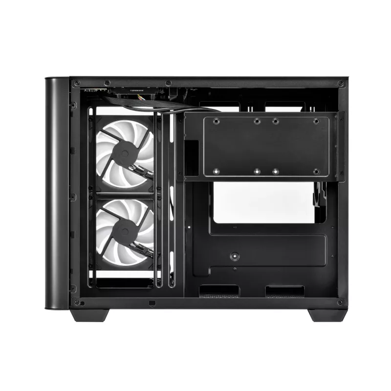 Caja FSP S380-BA Mini Tower mITX, mATX negra ARGB