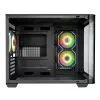 Caja FSP S380-BA Mini Tower mITX, mATX negra ARGB