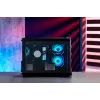 Caja FSP S380-BA Mini Tower mITX, mATX negra ARGB