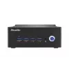 Mini PC Shuttle Nano PC NA10H7, AMD Ryzen™ 7-8845HS APU, Radeon780M, 2xHDMI, 2xUSB-C 4.0(DP), 2x2.5Gbit LAN, funcionamiento continuo 24/7, incl. VESA