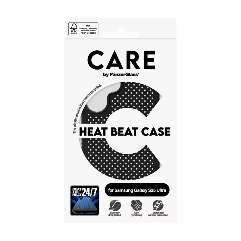PanzerGlass CARE™ by ® funda Heat Beat Samsung Galaxy S25 Ultra