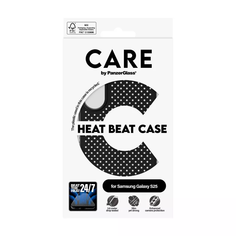 PanzerGlass CARE™ by ® funda Heat Beat Samsung Galaxy S25