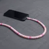 Club 3D CAC-3010 cable de perlas de USB-C a USB-C, 2 m, PD 60 W, 480 Mbps, rosa
