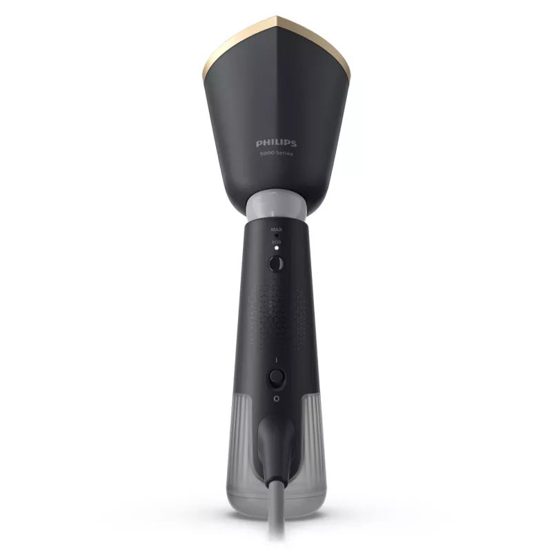 Philips serie 5000 STH5030/80 vaporizador de ropa de mano, 1300 W, 24 g/min, depósito de agua extraíble de 120 ml, gris oscuro