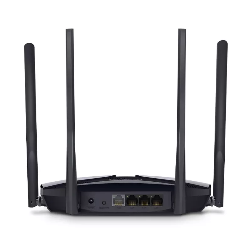 Router inalámbrico MERCUSYS MR70X Gigabit Ethernet dual band (2,4 GHz / 5 GHz) negro