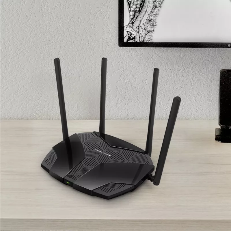 Router inalámbrico MERCUSYS MR70X Gigabit Ethernet dual band (2,4 GHz / 5 GHz) negro