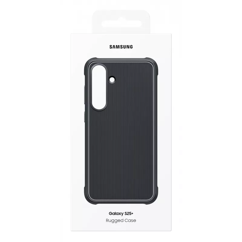 Samsung EF-RS936 Rugged Case para Galaxy S25+, TPU/policarbonato, negra