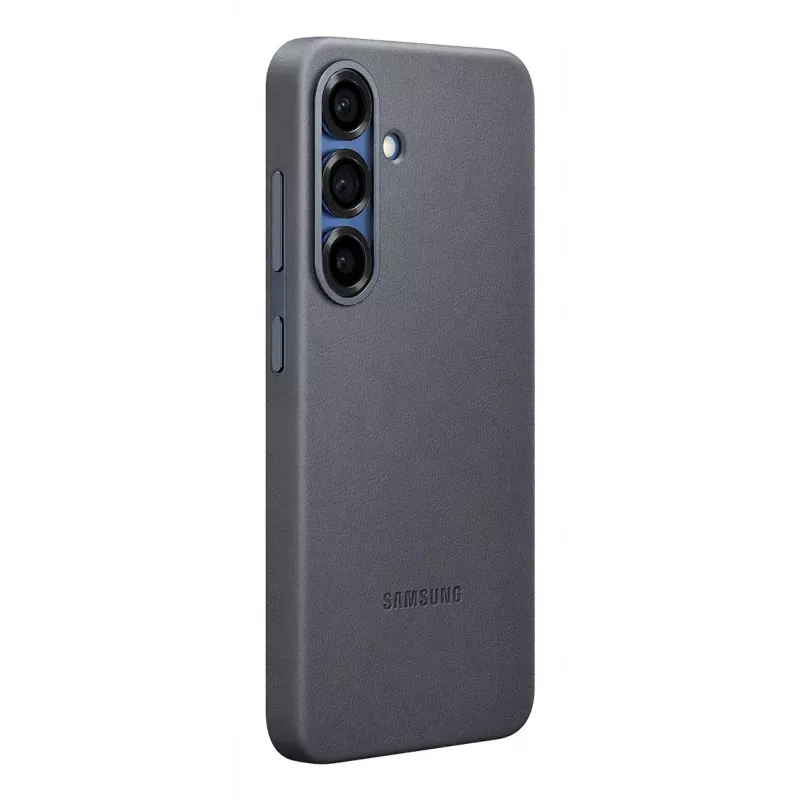 Funda Samsung Galaxy S25 de piel sintética Negra