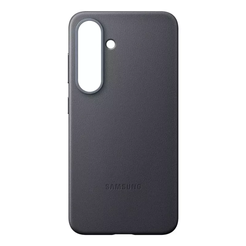Funda Samsung Galaxy S25 de piel sintética Negra