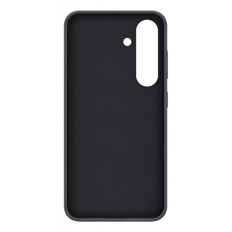 Funda Samsung Galaxy S25 de piel sintética Negra
