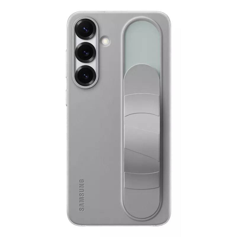 Samsung EF-GS938CJEGWW Standing Grip Case para Galaxy S25 Ultra, silicona, gris