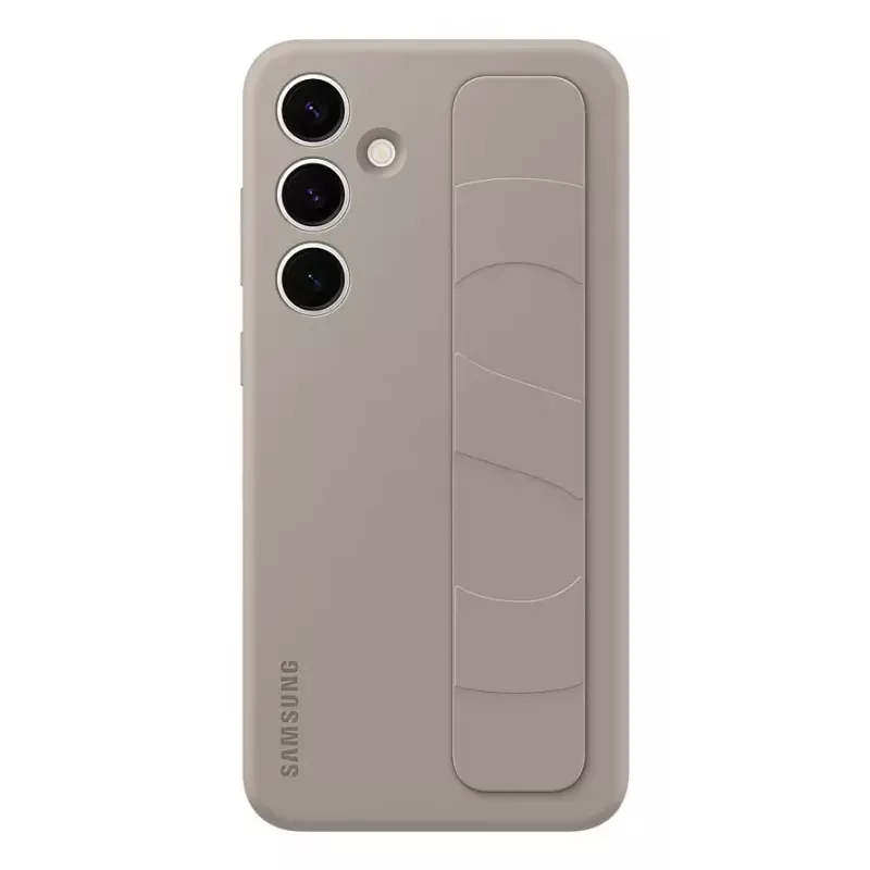 Samsung Standing Grip funda para Galaxy S25+, gris, EF-GS936CJEGWW