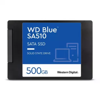 SSD WESTERN DIGITAL - WD Blue SA510 - 500GB - SATA 6Gb/s - 2.5in - 7mm con carcasa