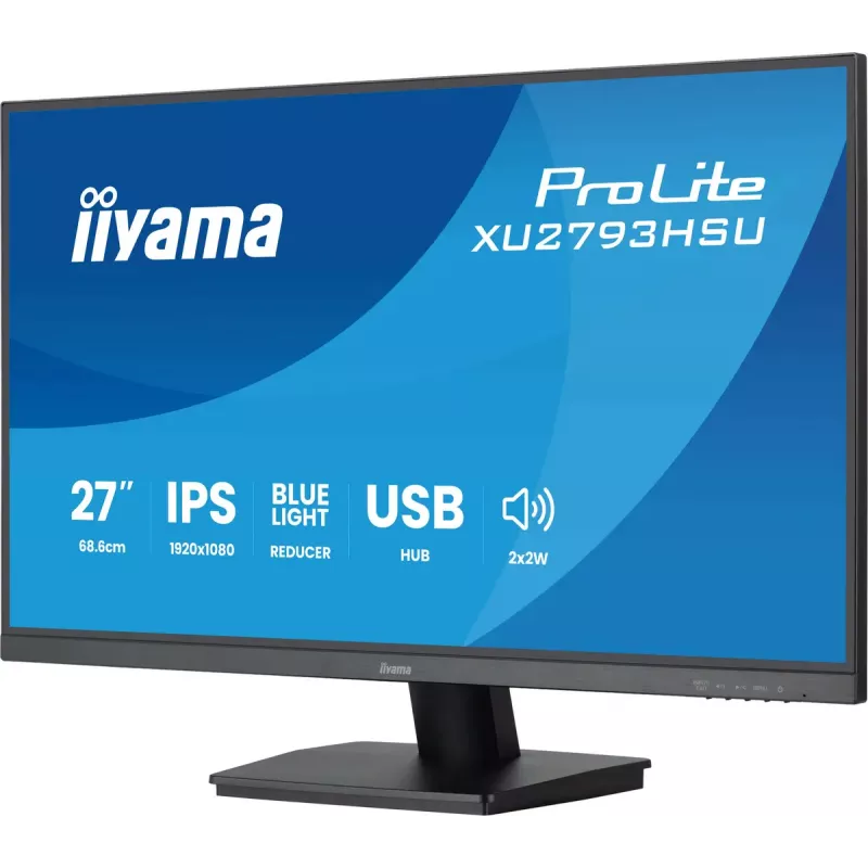 iiyama ProLite XU2793HSU-B7 Monitor de ordenador 68,6 cm (27 inch) 1920 x 1080 píxeles Full HD LED Negro