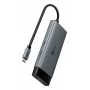 TP-Link UH5020C hub USB-C de 5 puertos, HDMI 4K@60Hz, 100 W Power Delivery, 1x USB-C, 2x USB-A, 5 Gbps, aluminio, gris