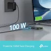 TP-Link UH5020C hub USB-C de 5 puertos, HDMI 4K@60Hz, 100 W Power Delivery, 1x USB-C, 2x USB-A, 5 Gbps, aluminio, gris