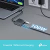 Hub USB Type-C TP-Link UH3020C — 3 puertos (HDMI, USB-A, USB-C), 5 Gbit/s, HDMI 4K@60Hz, PD hasta 100W, aluminio, cable de 0,18 m