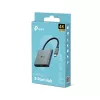 Hub USB Type-C TP-Link UH3020C — 3 puertos (HDMI, USB-A, USB-C), 5 Gbit/s, HDMI 4K@60Hz, PD hasta 100W, aluminio, cable de 0,18 m