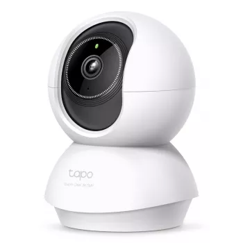 TP-Link Tapo Cámara de seguridad Wi-Fi con IA y giro/inclinación SPEC: 3K 5MP (2880×1620), 2.4 GHz, horizontal 360º