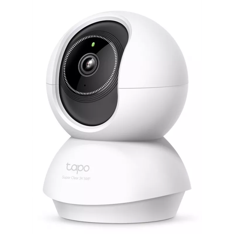 TP-Link Tapo Cámara de seguridad Wi-Fi con IA y giro/inclinación SPEC: 3K 5MP (2880×1620), 2.4 GHz, horizontal 360º
