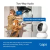 TP-Link Tapo Cámara de seguridad Wi-Fi con IA y giro/inclinación SPEC: 3K 5MP (2880×1620), 2.4 GHz, horizontal 360º
