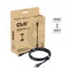CLUB3D Cable DisplayPort™ 2.1 DP54™ certificado por VESA® 8K120Hz 3m/ 9.84ft
