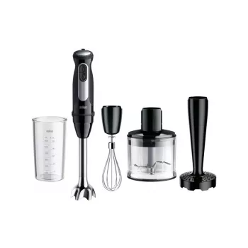 Braun MultiQuick 5 Pro Batidora de mano 0.6 L 1000 W Negro, Plata