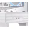 Caja de PC ASUS A31 Plus TG ARGB WHITE Midi Tower — ATX, cristal templado, ARGB, 3x120mm + 1x120mm ventiladores, GPU 38 cm, disipador de CPU 165 mm