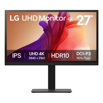 Monitor LG 27BA45U-B 68,6 cm (27 pulgadas) 3840 x 2160 píxeles 4K Ultra HD Negro